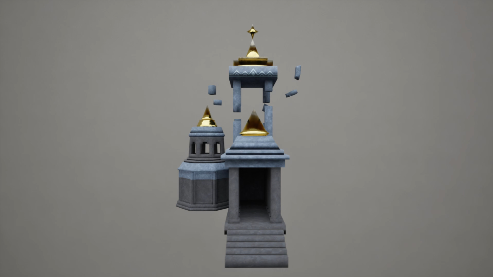 Wasteland Temple Render
